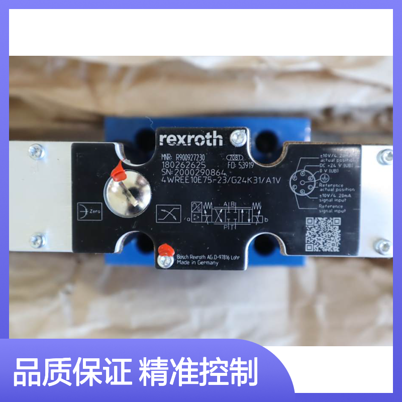 R900927230 4WREE10E75-22/G24K31/A1V 德国力士乐REXROTH比例阀