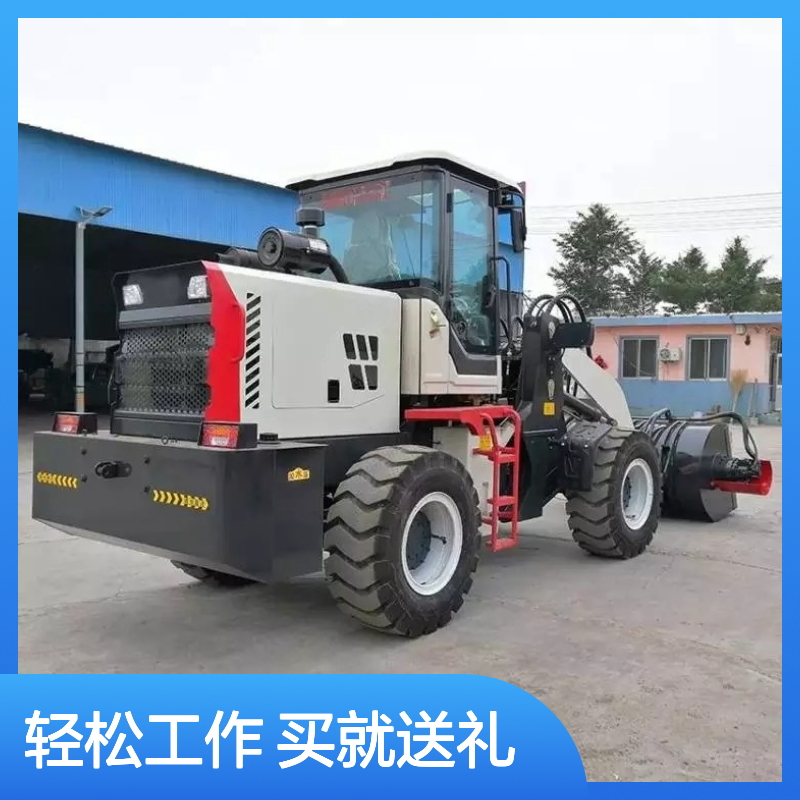 铲车搅拌机一体机 1方自上料 搅拌斗装载机 性能强劲适应复杂路况