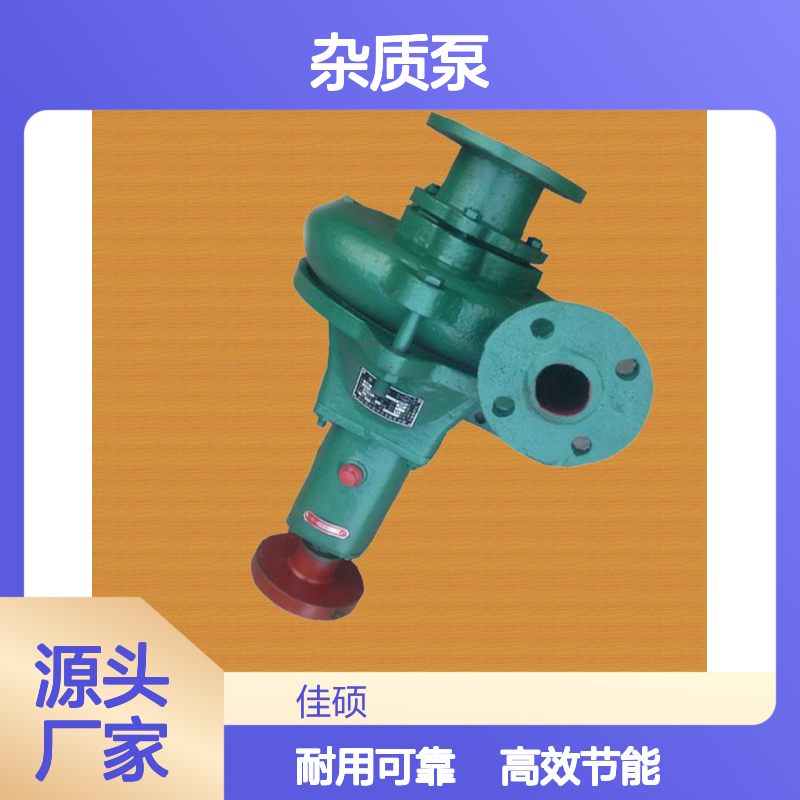 佳硕工矿泥浆泵杂质泵齐全流量80扬程60泵重65kg额定转速15r/m