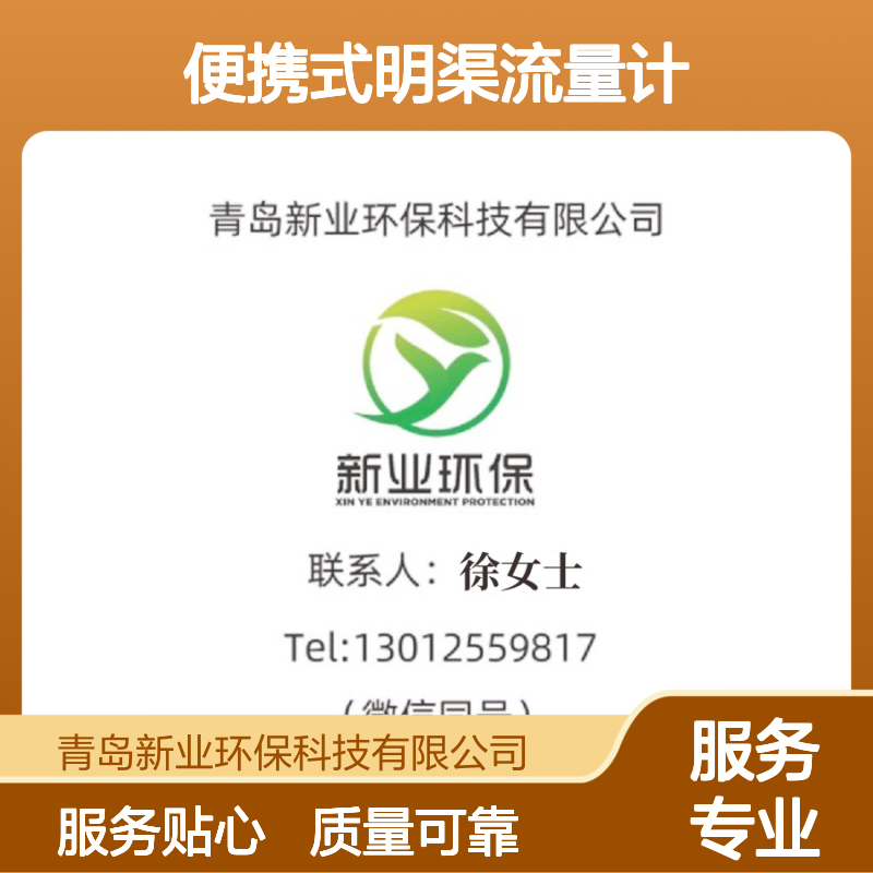 新业环保 XY-6800R型 便携式明渠流量计 超声波原理