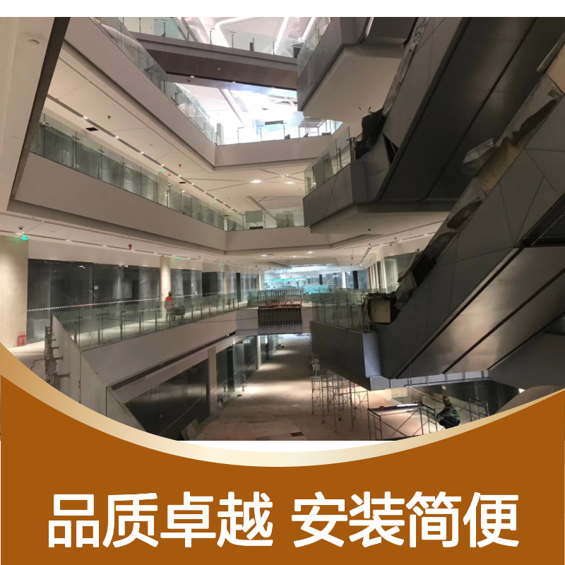 蓝色刻字铝板天花 3厘铝单板 轻盈美观环保耐用 室内吊顶优选