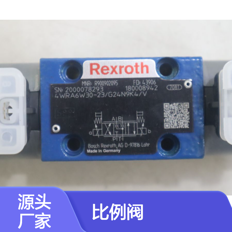 4WRA6W30-22/G24N9K4/V R900902095 德国力士乐REXROTH比例阀