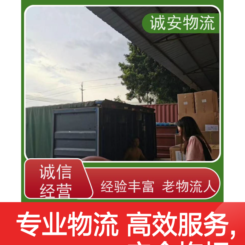 诚安物流吊机车盐田拖柜一般贸易买单报关一天到