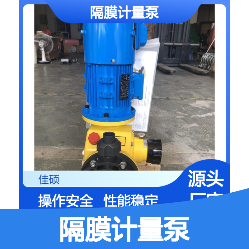 佳硕工矿隔膜计量泵 高精度稳定性能 操作安全密封无漏
