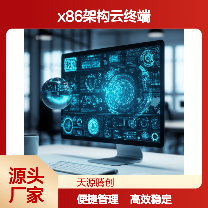 IT公司云机房建设 IDV云桌面软件 x86架构云终端