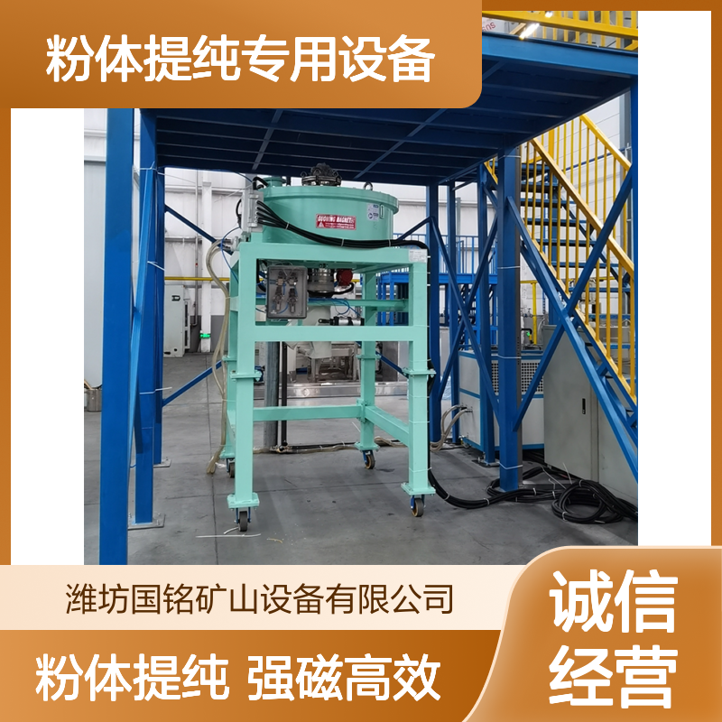 工业粉体除铁设备 强磁高效除铁 粉体提纯专用设备