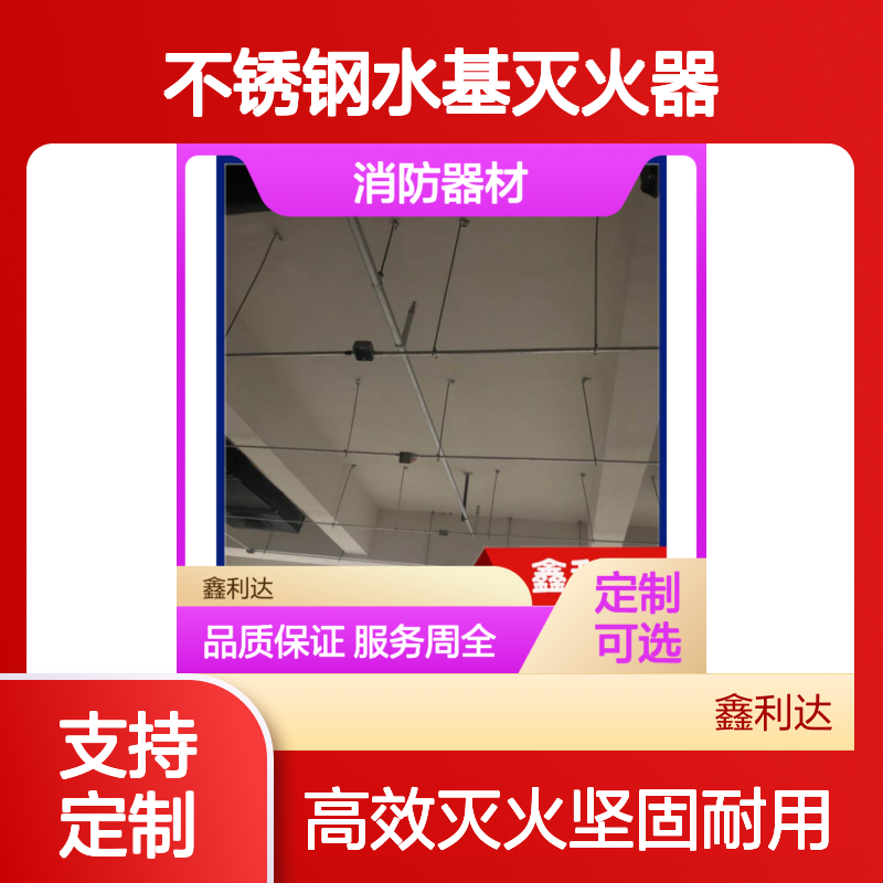不锈钢水基灭火器 设备可定制 鑫利达消防器材专业服务