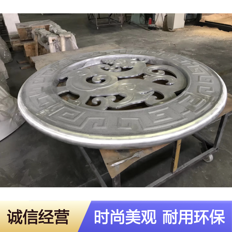 浅灰烤漆点缀的现代简约客厅艺术 品牌 宏铝铝业
