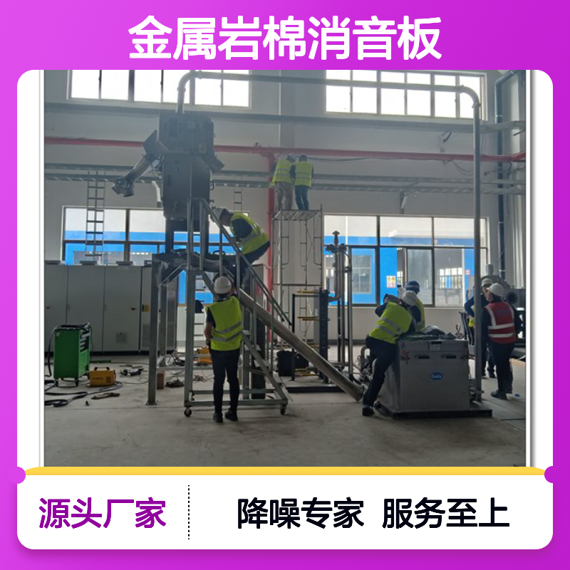 金属岩棉消音板 高性能隔音 灵活组合 耐用降噪