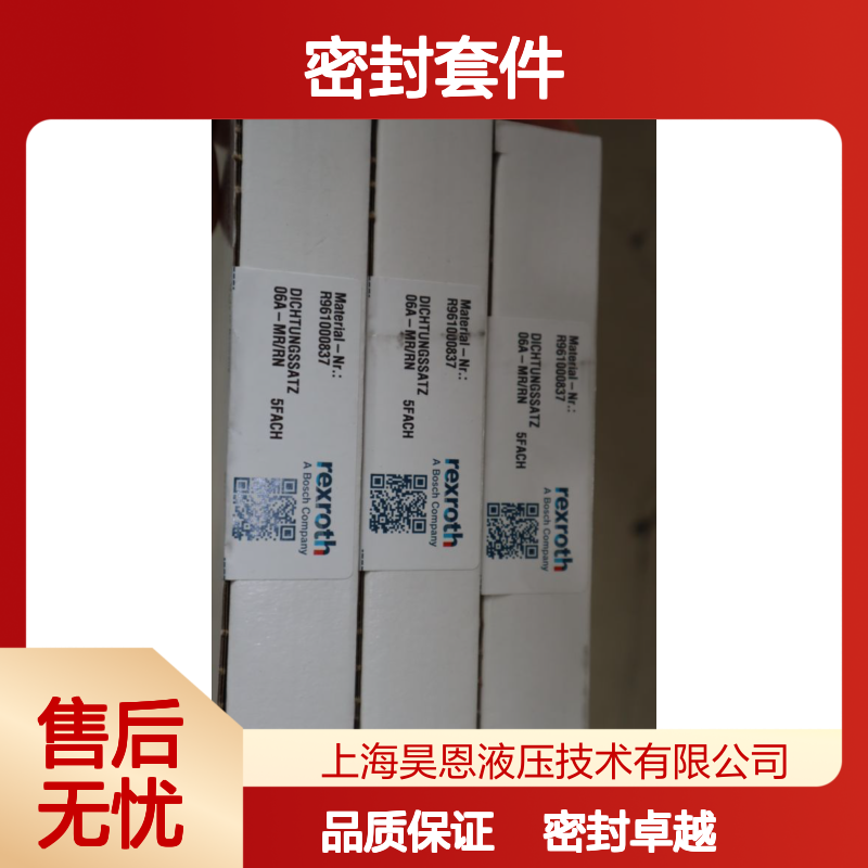 R961000837 06A-MR/RN 5FACH DICHTUNGSSATZ 力士乐REXROTH密封套件