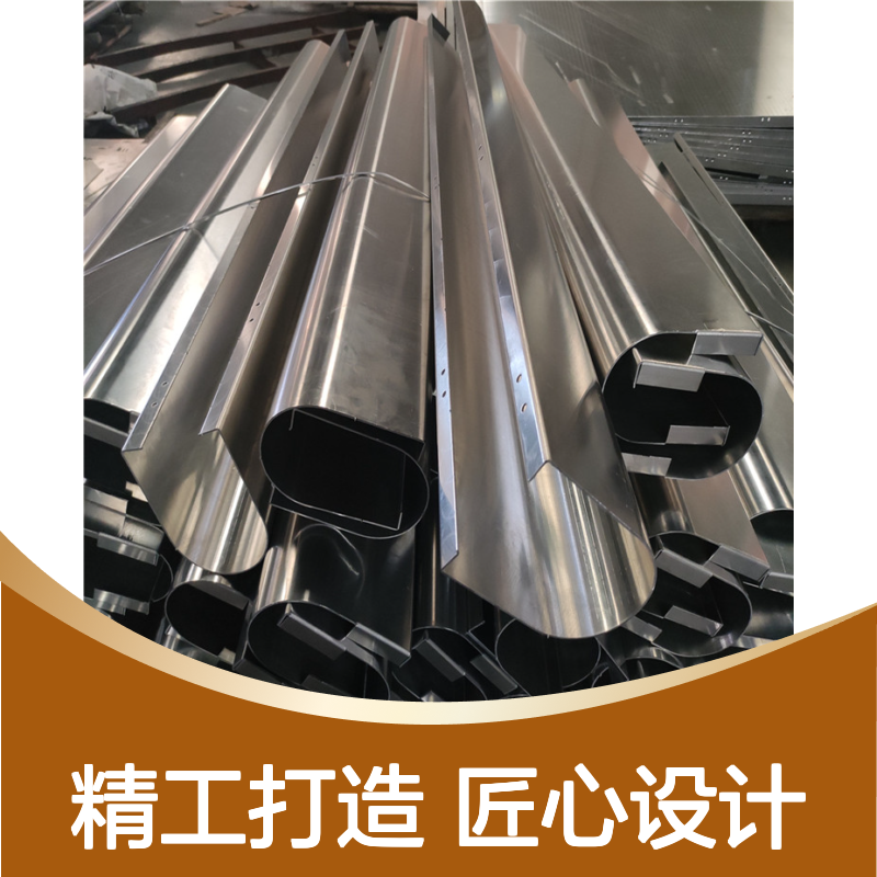 华轩品牌改装铝单板吊顶 圆弧设计图片素材 定制化金属建材解决方案