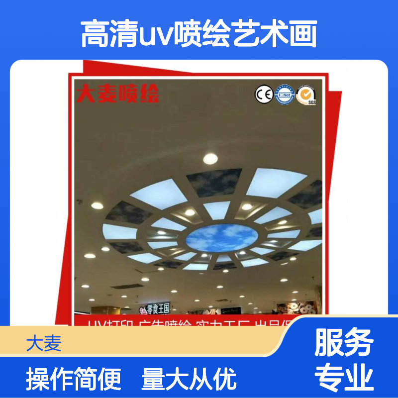 户外防水防晒纯棉油画布 高清UV喷绘艺术画 微喷工艺展示