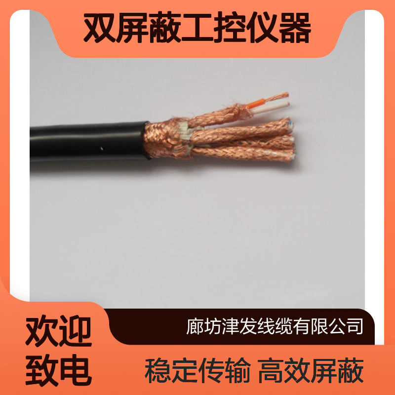 DJYJPVP双屏蔽工控仪器仪表线 计算机多芯远程自动化电缆