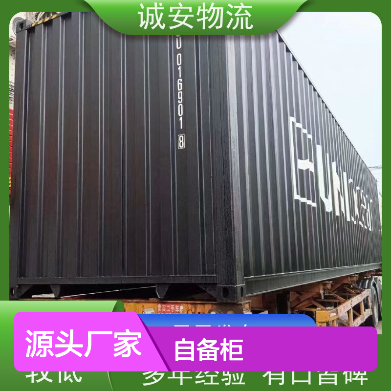 诚安物流 40尺自备柜 深圳到香港 商检 随时发车