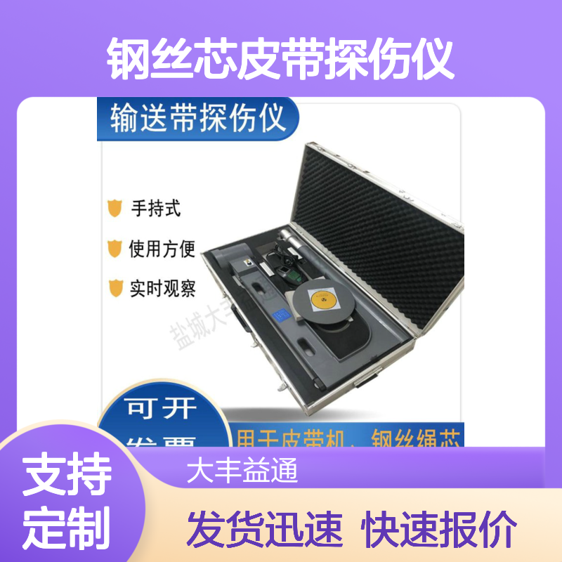 FTPD-2型钢丝芯皮带探伤仪 手持式检测 轻巧便携