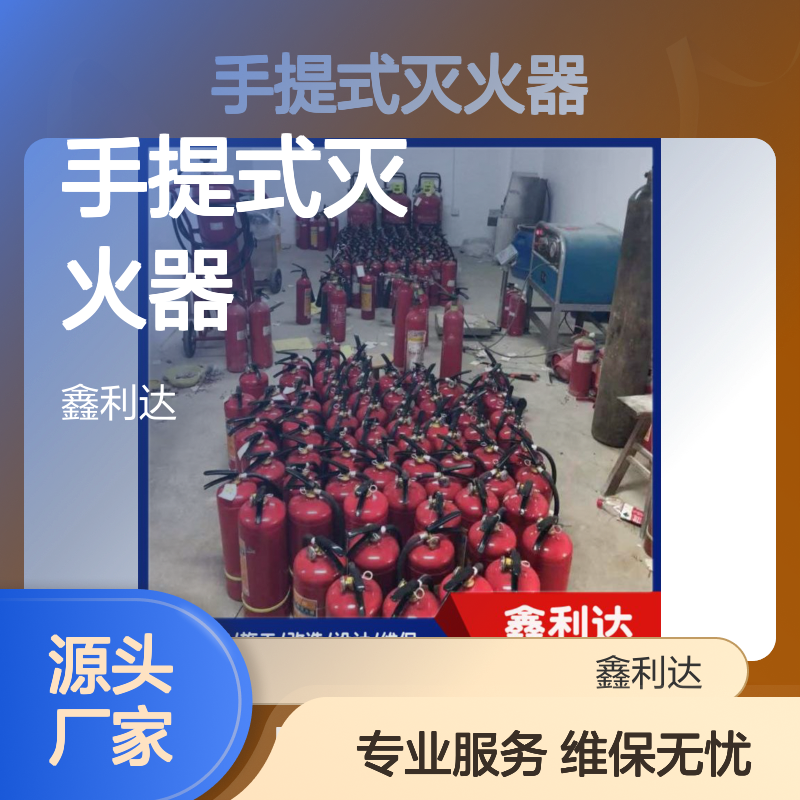 手提式灭火器 工地消防必备 带维保服务 全面覆盖