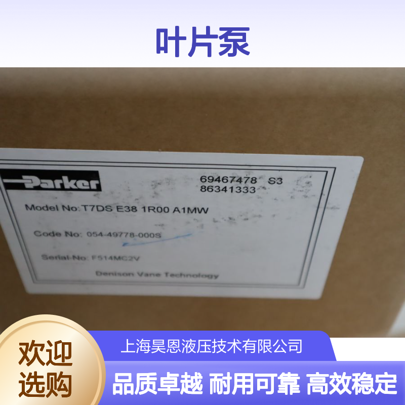 T7DS E38 1R00 A1MW 054-49778-000S 派克PARKER丹尼逊DENISON叶片泵