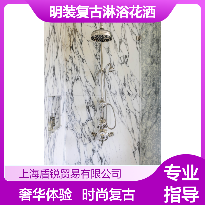 Drummonds多姆德水龙头卫浴洁具Dalby英国明装复古淋浴花洒