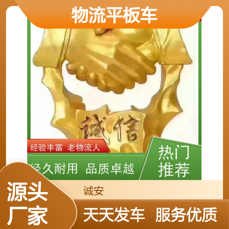 诚安物流平板车河源到深圳陆运送货到门随时发车