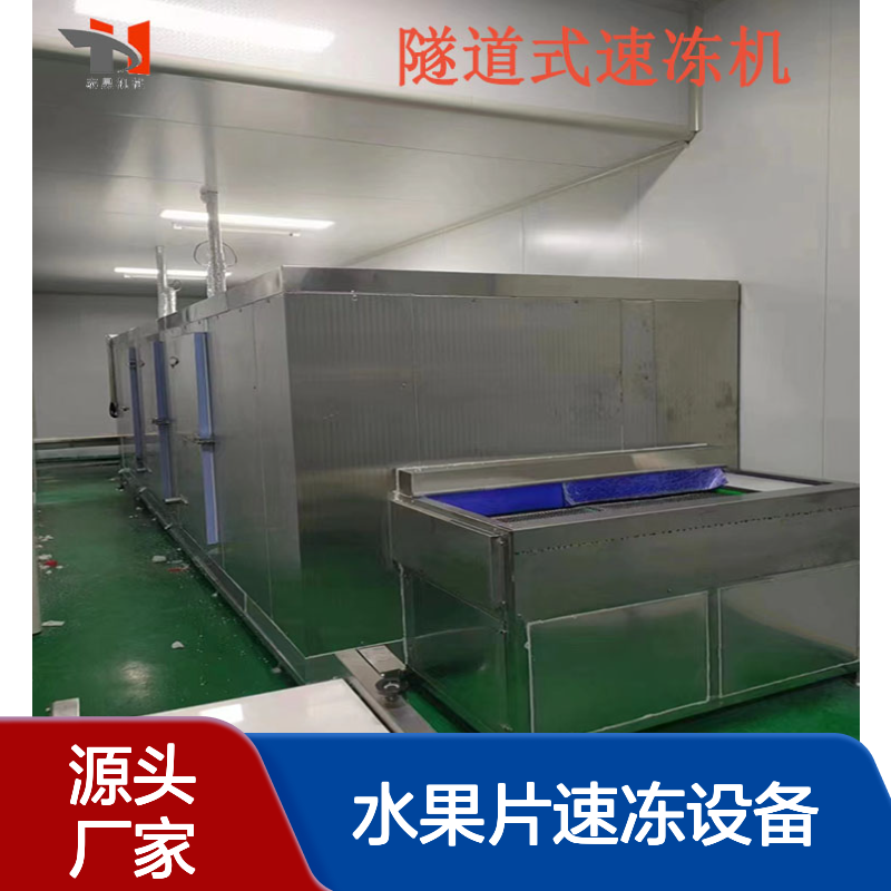 小龙虾加工速冻流水线 水果片速冻设备 山野菜全自动速冻机厂家直供