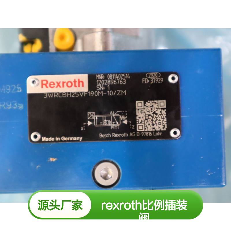 3WRCBH25VF190M-1X/ZM 0811402514 德国力士乐REXROTH比例插装阀