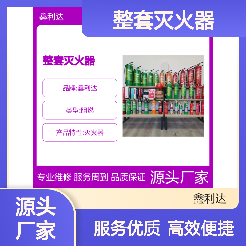 鑫利达整套灭火器 维修设备消防报审服务 品质保证