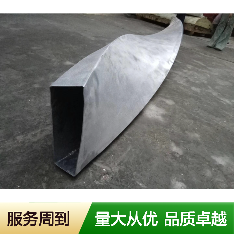 宏铝建材形象墙 高端品质建材 折叠工艺精湛 打造典范工程