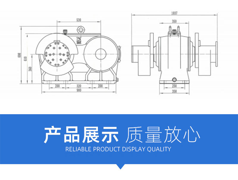 Box type vibrating screen, thin oil exciter, dehydration, linear screen, mining screen, flange type, dry embedded vibration source for mining