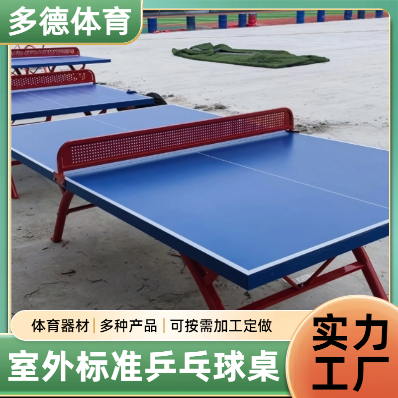 休闲娱乐乒乓球桌厂家 体育器材 多种产品 按需加工 多德