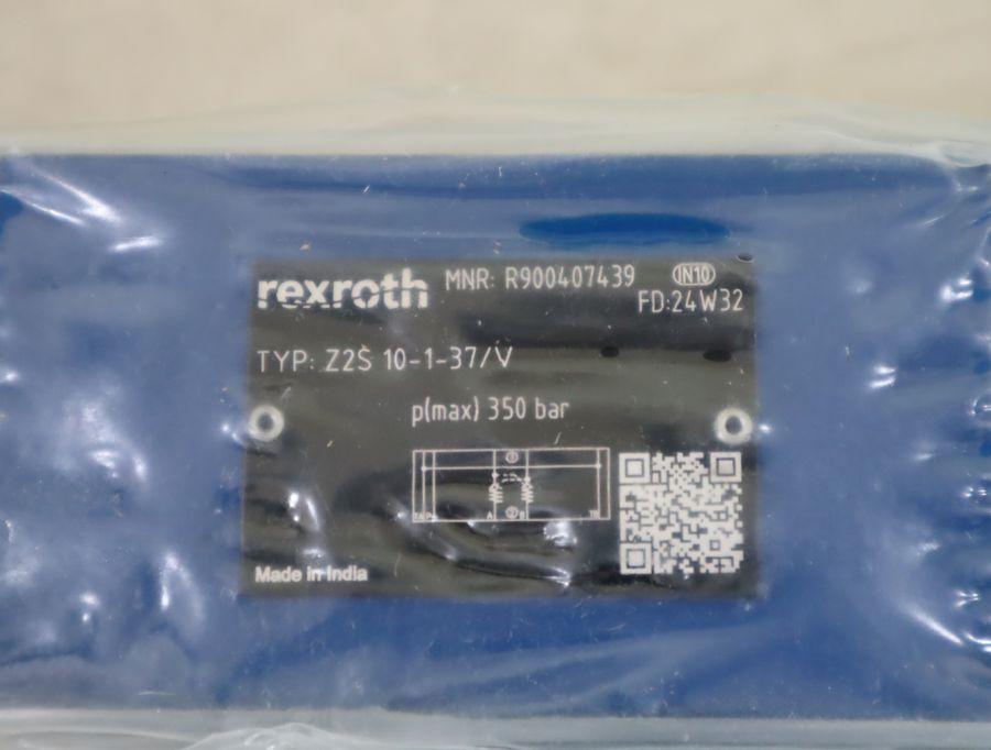 R900407439 Z2S10-1-37/V Z2S10-1-3X/V 德国力士乐REXROTH单向阀