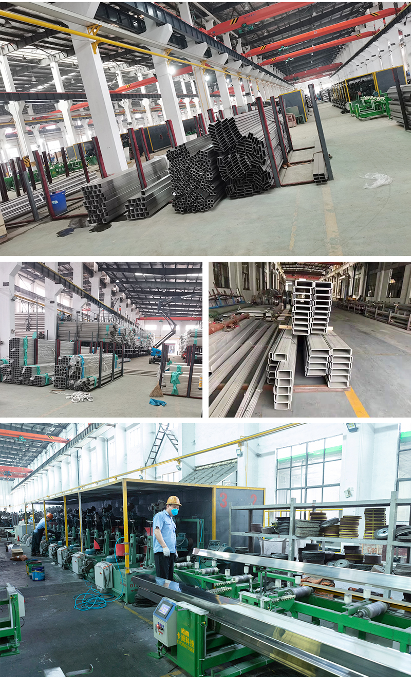 Manufacturer provides 304 stainless steel square tube, 316L stainless steel rectangular tube, 201 brushed stainless steel square tube