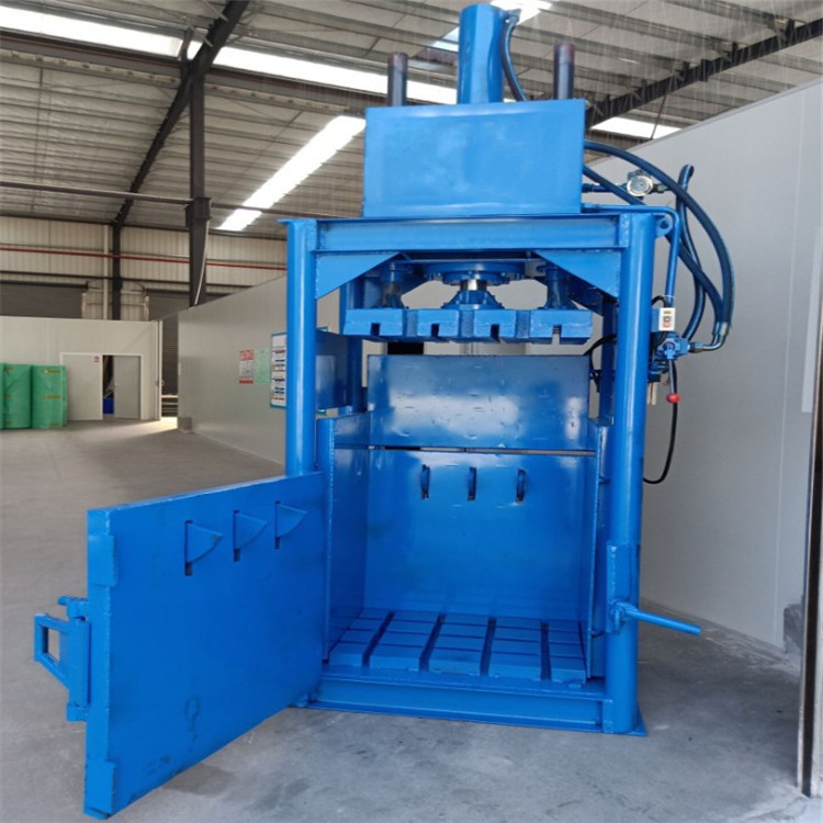 Honglu Mechanical Fiber Paper Shell Baler HL-60 ton and 80 ton Baling Machinery runs smoothly