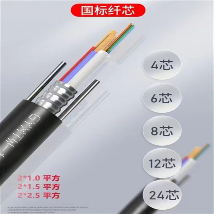 48 core wind power optical cable OPGW-48B1-50 wind power optical cable processing customization, national standard quality, fast delivery