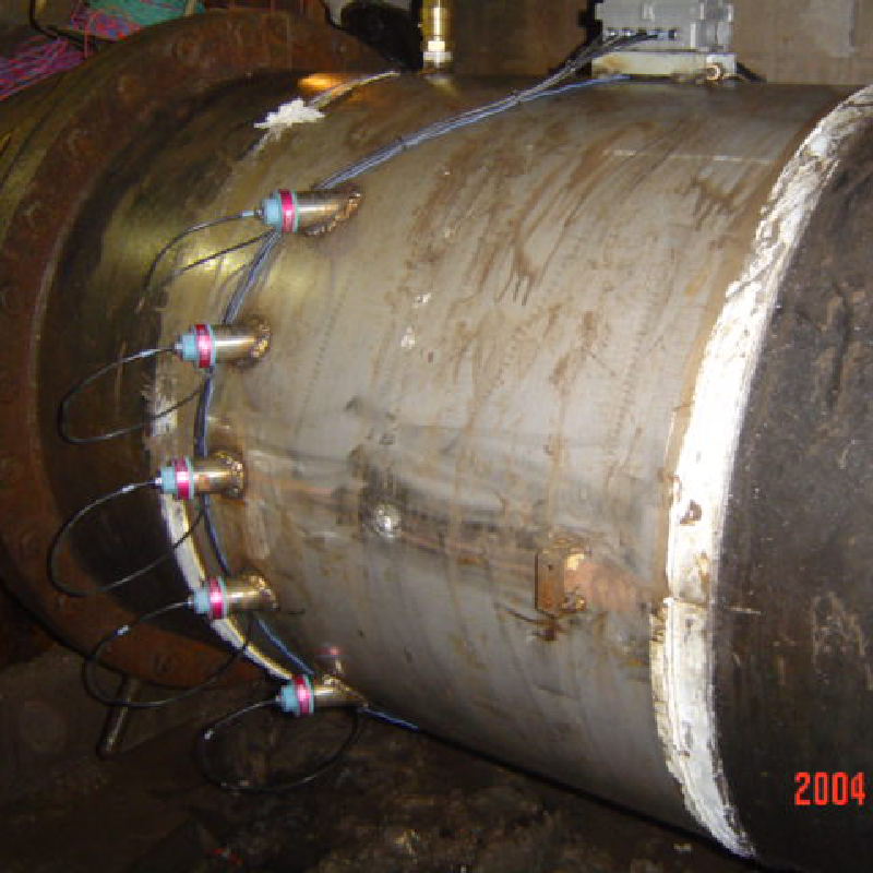 Large caliber segmental multi-channel ultrasonic flowmeter for pipeline network trade settlement measurement with high accuracy and flange connection