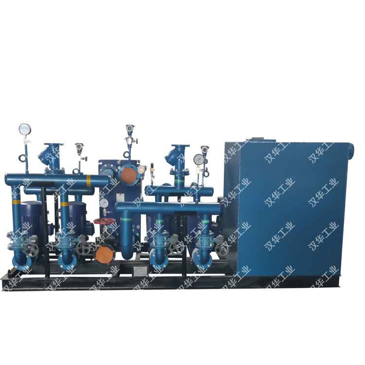 Fixed pressure water supplement heat exchanger equipment for non negative pressure water supply units in high-rise buildings