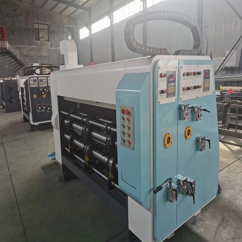 Mechanical equipment for cardboard boxes, monochrome high-speed ink printing machine 920, printing slotting and die-cutting machine, model 2000