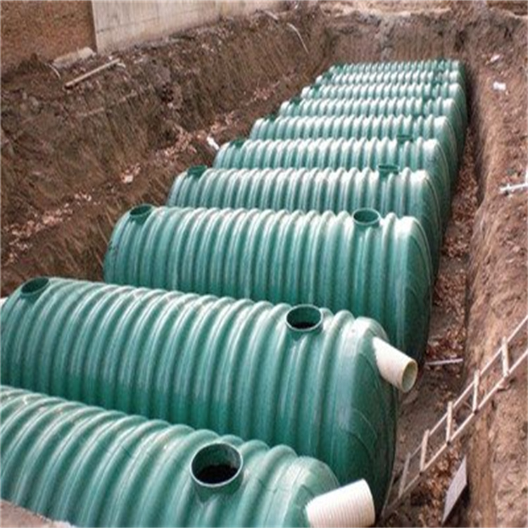 Huanchen FRP septic tank finished product production customized 1-150 cubic meters winding one corrosion resistance and high pressure resistance