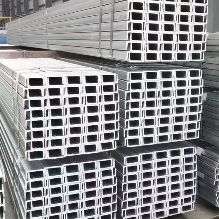 热镀锌槽钢加工厂 基坑用槽钢钢梁承压大 现货出售