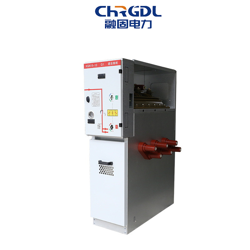 Complete equipment ring main unit single cabinet with one switch SF6 gas charging cabinet load switch Sulfur hexafluoride switch cabinet