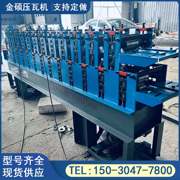 External angle machine, Jinshuo V-shaped metal strip production machine, color steel pressing tile internal angle machine