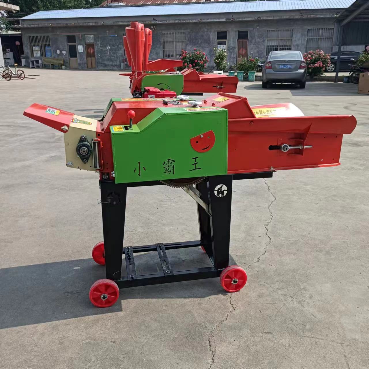 Household small cattle and sheep hay cutter, dry and wet dual-purpose hay cutter, silk kneading grinder, multifunctional hay cutter, silk kneading integrated machine