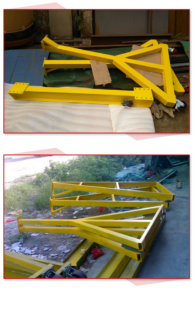 Supply of 2 tons and 3 tons gantry cranes, electric gantry cranes, trackless universal mobile hand push small