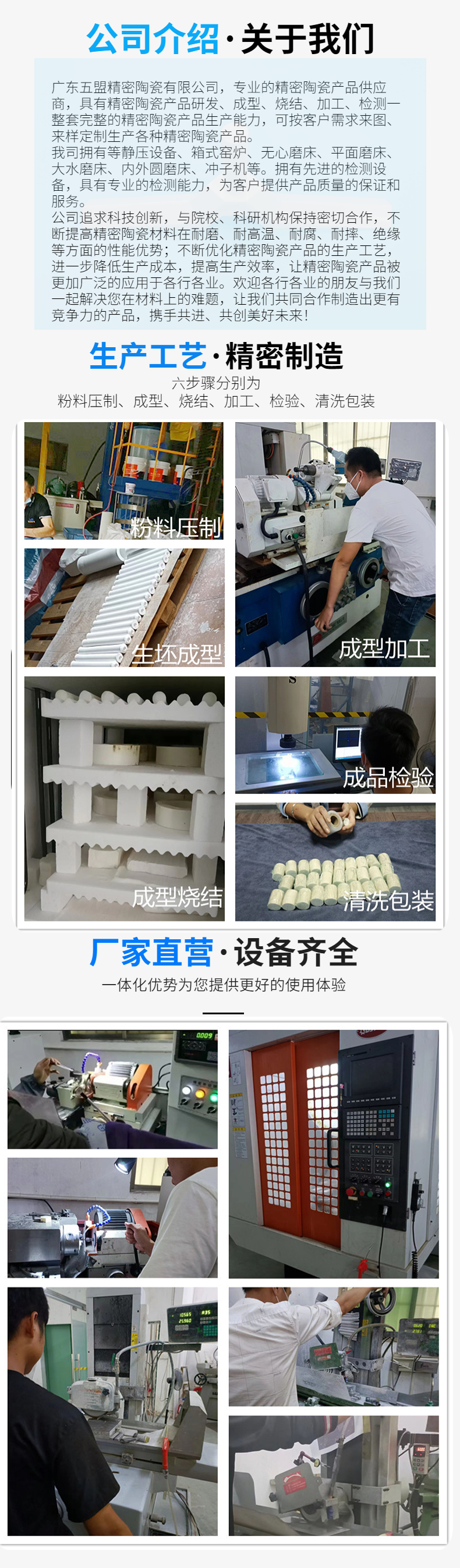 Zirconia ceramic block - ceramic shaped parts with excellent performance, precision industrial processing, customization