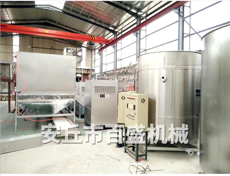 Long term supply of fragrant peanut fruit drying equipment, hanging furnace peanut production line, braised peanut equipment