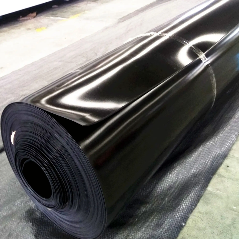 Geomembrane composite geotextile polyethylene film HDPE anti-seepage film Yingyue