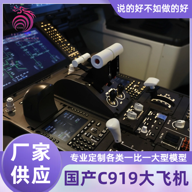 C919客机模型 航空馆 科技馆 专业模型制作 可定制 雅创