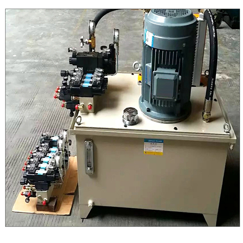 Sole mechanical hydraulic station vulcanization machine hydraulic system Jiejia non-standard hydraulic control system