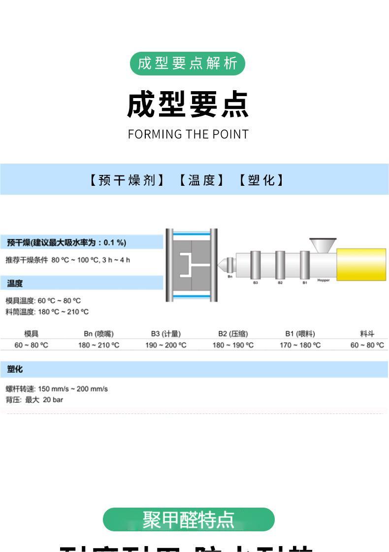 Conductive POM Korea Kelong CF302 carbon fiber reinforced material high rigidity paste wear-resistant electronic appliances