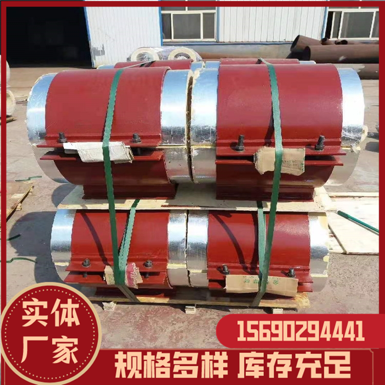 Supply of chemical pipeline saddle type pipe support, large diameter welded fixed pipeline saddle type support, container support