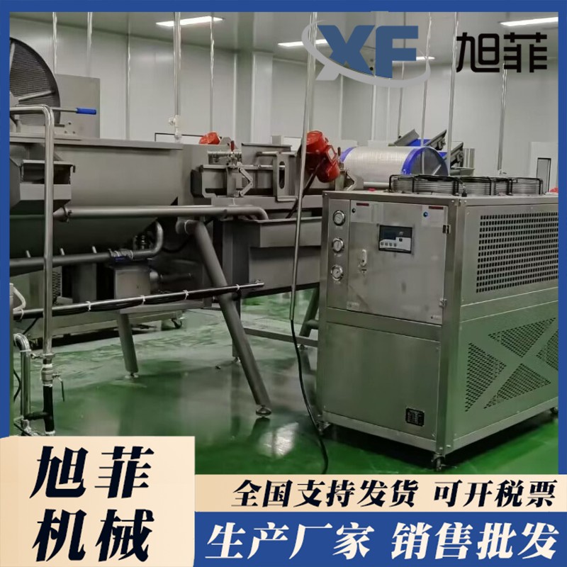 Central kitchen equipment, fresh cut vegetable processing, student meal distribution, prefabricated vegetable processing machinery, Xufei